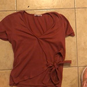 Super cute Wrap shirt